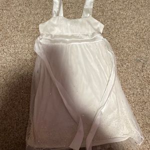 Kids white dress
